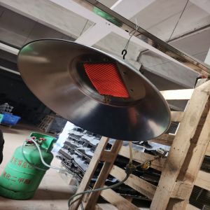 Manual Poultry Heat Lamp Infrared Chick Brooding Equipment Aluminized Steel