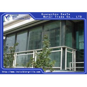 Cheap SS Screws 3m Teflon Wire Balcony Invisible Grille for sale