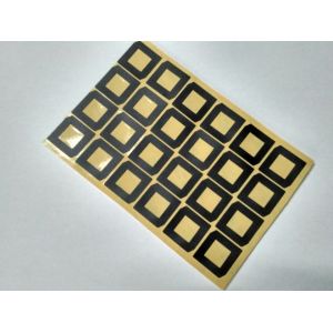 Color Custom Die Cut Products Flat Bright Surface With Good Tensile Strength