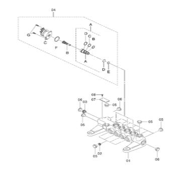 9239590 Proportional Solenoid Valve For Hitachi Excavator Spare Parts