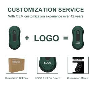 Home 3 Mins/M2 Window Cleaning Robot Hand Held Cordless Robot To Wash Windows