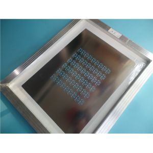 Laser Cut PCB SMT Stencil 0.15mm Stainless Steel Foil with aluminum frame