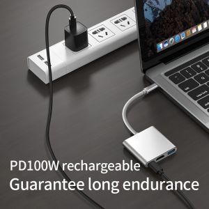 OEM/ODM 3 In 1 USB Hub Portable 3-In-1 Hub