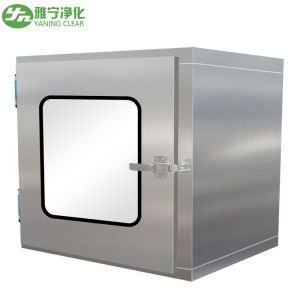 SUS304 Static Cleanroom Pass Box UV Lamp 220V Air Tight EVA Sealing