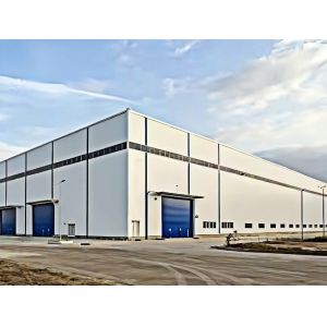 Large Space Steel Structure Construction Garage Storage Prefabricated Steel