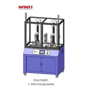Height Accuracy Repeated Slight Drop Test Machine Drop Height 1~300mm Adjustable
