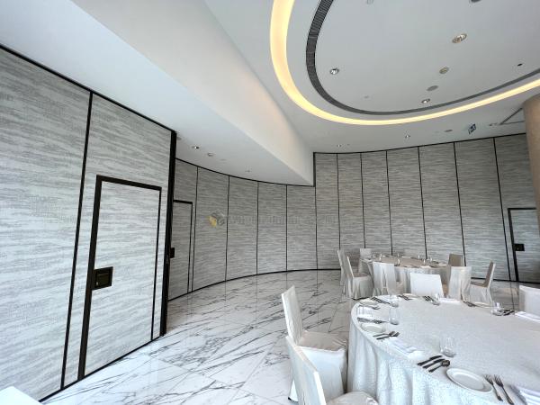 Quality Customized Size Operable Partition Wall with Mechanical Sealing System and MDF Board Surface wholesale