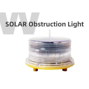 China Solar LED Crane Aviation Light IP68 Waterproof FAA Shock Resistant on sale
