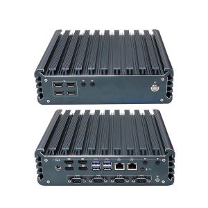 IBOX-3226 Quad Core Refresh Fanless Industrial Mini PC CE CCC FCC Class A RoHS 2