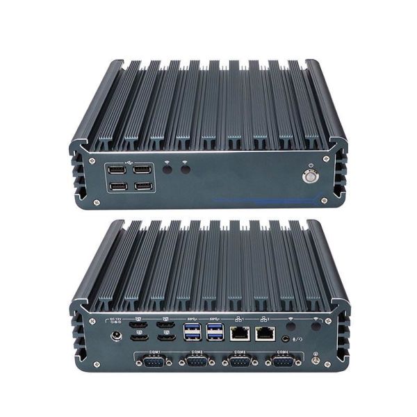 IBOX-3226 Quad Core Refresh Fanless Industrial Mini PC CE CCC FCC Class A RoHS 2
