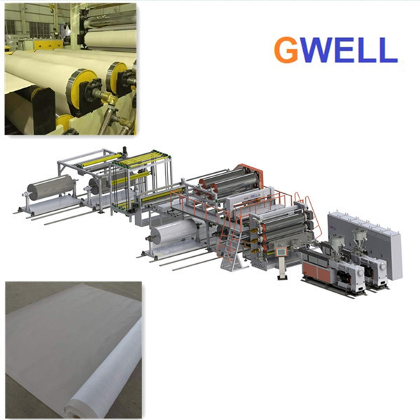 CPE Waterproofing Membrane Sheet Extrusion Machine CPE Water Proof Film