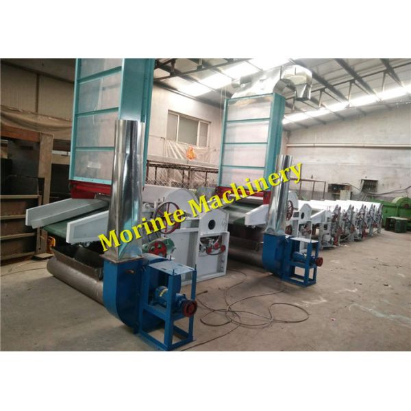 Quality Morinte 7 rollers hosiery waste and lycra recycling machine for spinning mills wholesale