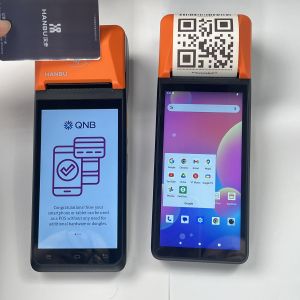 User Friendly Smart POS Terminal Mobile Android POS System 5.99 Inch With NFC