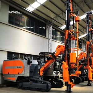 Full Hydraulic Air Compressor On-Board Integrated Ore Mining Drill Rig Machines