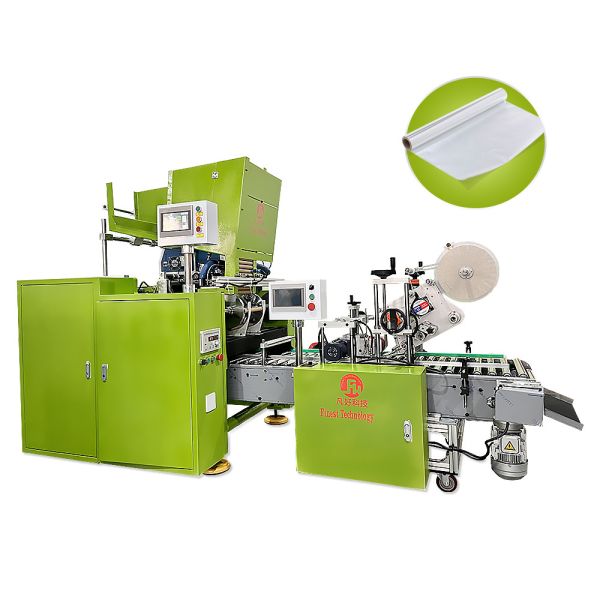 Automatic Small Roll Aluminium Foil Rewinder Machine with Magnetic Powder Brake