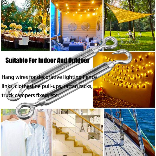 Industry-Approved Precision Casting Turnbuckle Stainless Steel Ratchet for Heavy-Duty