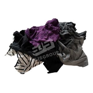 Soft & absorbent Trapo de algodon Wholesale Cutting T-Shirt Cotton Wiping Mixed