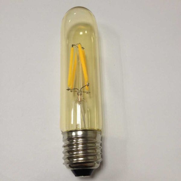 smoke glass clear T30/T10 4W 2W 6W dimmable filament led tubular bulb light