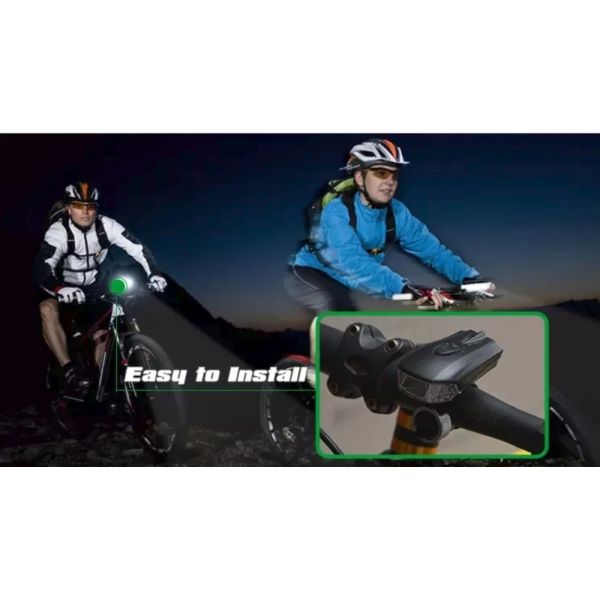 Led Intelligent Sensing Bike Front Light, LED Bike Emergency Flashlight for outdoor use, Bike light