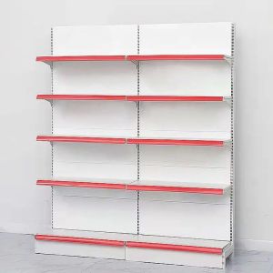 2023 Factory Customized Color Size steel single side rack for supermarket shop