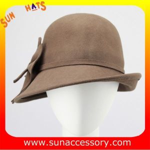Fashion 100% Australia wool felt ladies hats from Sun Accessory