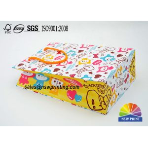 Matt Laminated Full Color Printintg Cartoon Custom Paper Shopping Bags