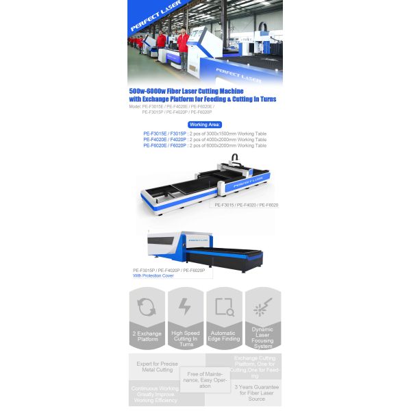 Aluminum Steel Brass Fiber Laser Tube Cutting Machine With Automatic Switching Platform