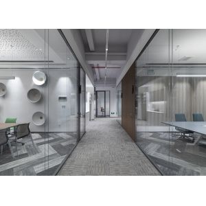 Premium Spaces Partition Wall Glass Solid Customized Privacy Office Space