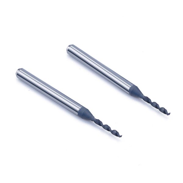 Quality 3.175mm Carbide End Milling Cutters For PCB Machining Fish Tail CNC Router Bits wholesale