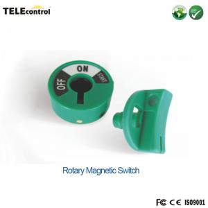 Cheap Telecrane wireless radio remote control green rotary magnetic switch for sale