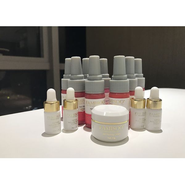 Colorful Hydra Permanent Makeup Box With Nursing Repair Cream For Lips