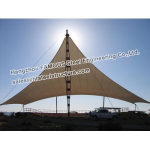 Membrane Structure Commercial Steel Building With PVC PVDF PTFE