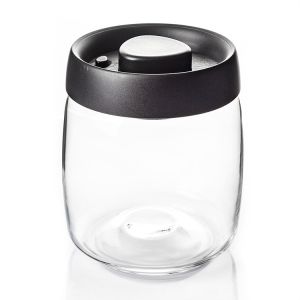 Wholesale Vacuum Jar Food Storage Canister Transparent Borosilicate Glass With