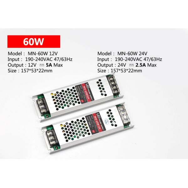 60W 100W 150W TRIAC Dimmable 0 10V LED Driver Dimmable CV LED Power Supply