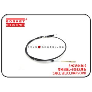 ISUZU 4HG1 NPR MYY6P MYY5T 8-97350436-0 8973504360 Transmission Control Select