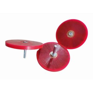 75MM Encapsulated Wire Wheel Brush with 6mm Shank for Rust Removal