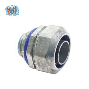 Metal Color 1/2" Zinc Die Cast Flexible Conduit Connector Straight For Conduit