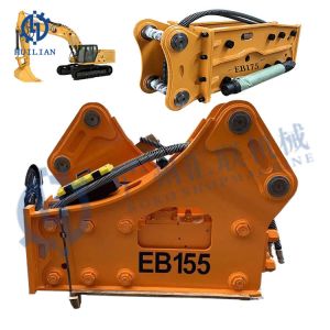 China HM60 HM75 HM85 HM90 HM100 HM110 HM130 HM135 HM170 HM185 HM190 HM200 HM220 Excavator Spare Part Box Open Hydraulic Rock Breaker on sale