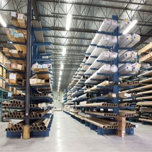 Cheap Industrial Cantilever Pallet Racking Storage System solutions Aluminium Pipe for sale
