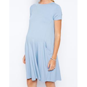 China Plus size maternity dresses clothes with 2 front pockets wholesale on sale