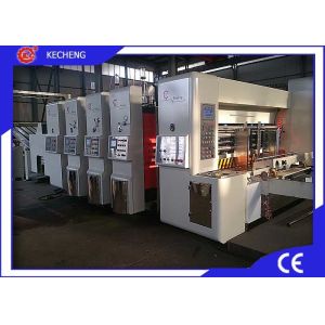 3 Color Carton Box Flexo Printer Slotter Machine Top Printing Roller Transfer