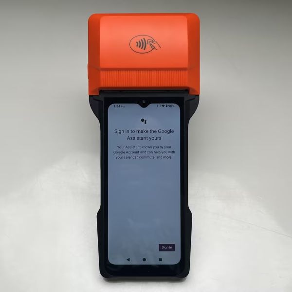 Android 14 Retail POS System 1600*720 Touch Screen Billing Machine Handheld