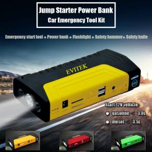 China 50800 MAh Lithium Ion Jump Starter Pack To Start 12V Cars Or Motocycles on sale