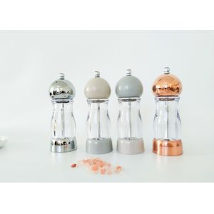 Acrylic Salt And Pepper Grinder Set Ceramic Grinder Core Color Customizable