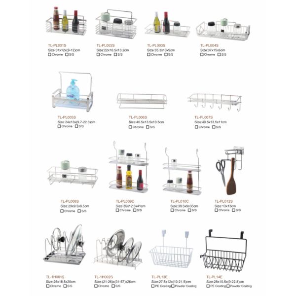 Standing Style Stainless Steel Multifunctional Kitchen Tool Storage Knife Holder Rack