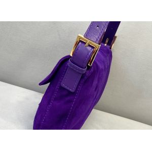 Classic Single Strap Shoulder Bag Pure Color Underarm Bag Baguette Bag