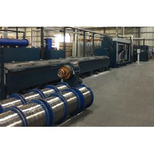 9.5mm Al Rod Breakdown Drawing Machine With Annealer Online