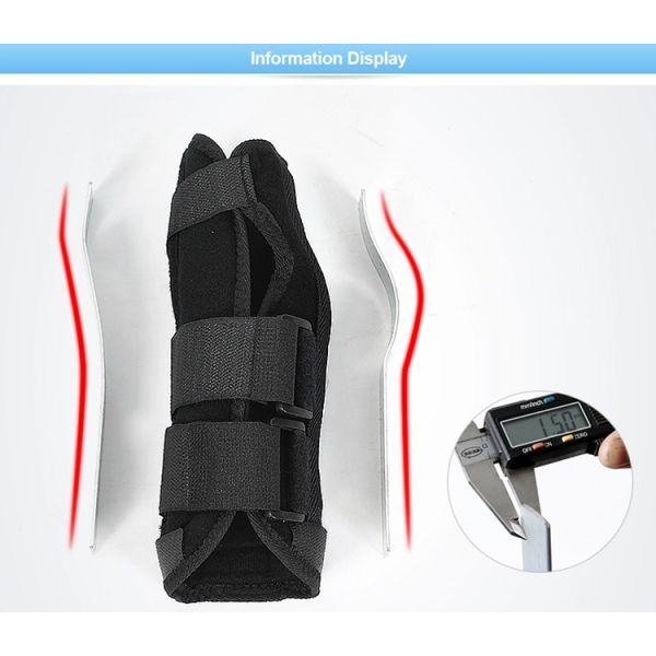 Medical Sprain Wrist Fracture Stabilizer Orthopedic Wrist Splint Neoprene Wrist Support / Brace