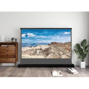 Home Theater 120 Inch UST Projection Screens Motorized Floor Rising Projector