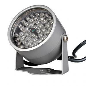 Infrared Illumination Light with 48 IR LEDs for Night Vision CCTV Camera (DC 12V, 500mA)